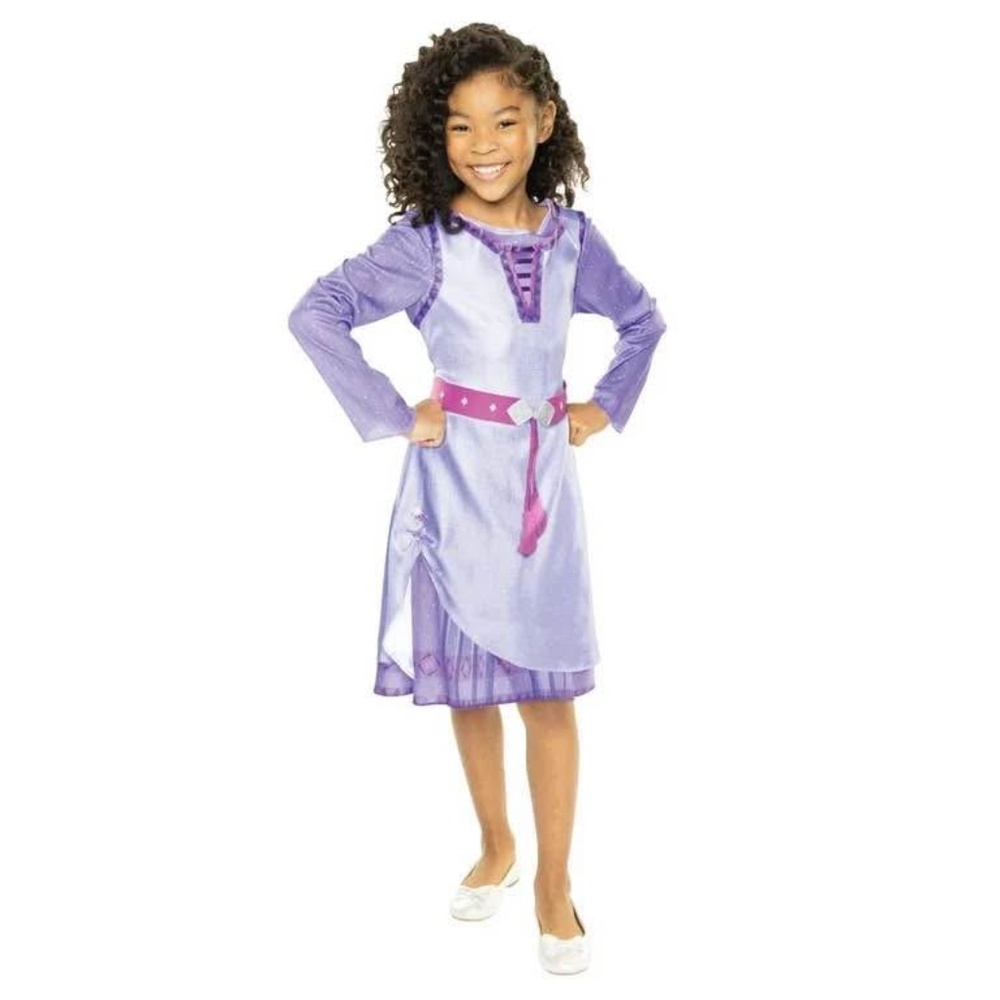 BRAND NEW girl disney wish asha princess halloween costume size 4-6X